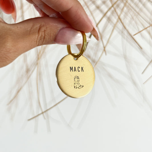 Cowboy Boot Tag