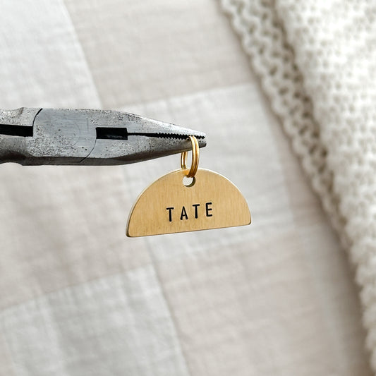 Semi Circle Tag